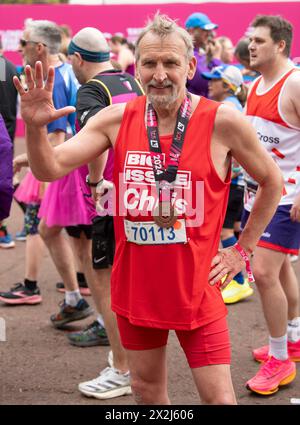 Christopher Eccleston photographed ahead of the start of the 2024 TCS ...