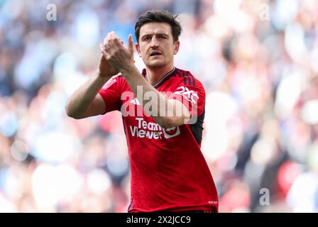 London, UK. 21st Apr, 2024. during the Coventry City FC v Manchester United FC Emirates FA Cup Semi-Final match at Wembley Stadium, London, England, United Kingdom on 21 April 2024 Credit: Every Second Media/Alamy Live News Stock Photo