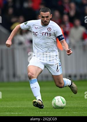 LILLE - John McGinn of Aston Villa FC during the UEFA Conference league ...