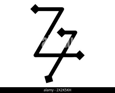 Alchemical symbol silhouette vector art Stock Vector