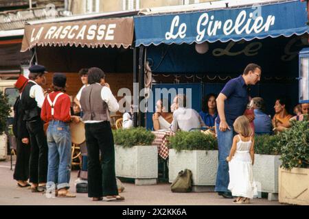 St Tropez, France in 1977 Stock Photo