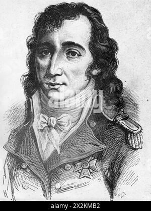 Smith, William Sydney, 21.6.1764 - 26.5.1840, British admiral, wood engraving, 2nd half 19th century, ADDITIONAL-RIGHTS-CLEARANCE-INFO-NOT-AVAILABLE Stock Photo