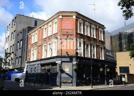 The Stage Door Pub, Waterloo, London Stock Photo