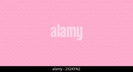 Chevron seamless pattern. Zigzag fashion design. Zigzag seamless vector texture. Baby girl gender reveal pink theme pattern. Stock Vector