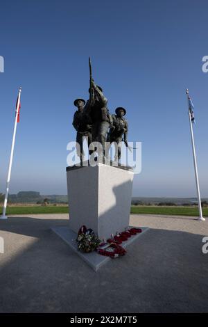 British Normandy Memorial Stock Photo