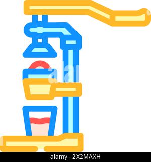 juicer restaurant equipment color icon vector illustration Stock Vector