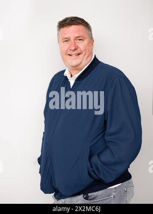 David Croft Sky Sports F1 Commentator Stock Photo Alamy