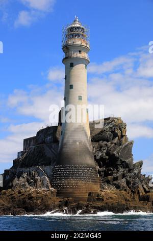 geography / travel, Ireland, county Cork, Baltimore, Fastnet Island lighthouse, built 1881, ADDITIONAL-RIGHTS-CLEARANCE-INFO-NOT-AVAILABLE Stock Photo