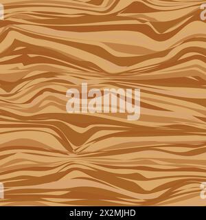Vector abstract wood texture in flat design. Stock Vector