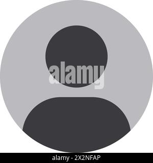 User Profile icon, User icon, Social Media User interface, User interface, man symbol Stock Vector