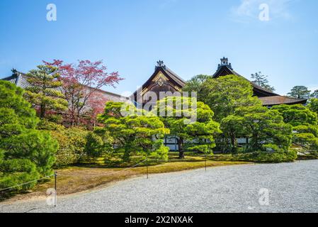 Kyoto Imperial Palace, the former palace of the Emperor of Japan, in Kyoto Stock Photo