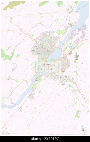 Londonderry, Derry City and Strabane, GB, United Kingdom, Northern Ireland, N 55 0' 23'', S 7 19' 12'', map, Cartascapes Map published in 2024. Explore Cartascapes, a map revealing Earth's diverse landscapes, cultures, and ecosystems. Journey through time and space, discovering the interconnectedness of our planet's past, present, and future. Stock Photo