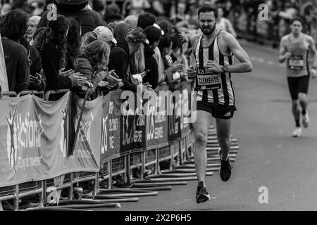 London Marathon 2024 Stock Photo