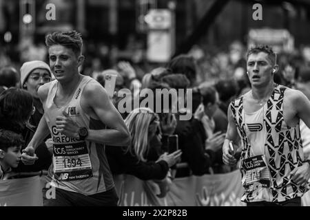 London Marathon 2024 Stock Photo