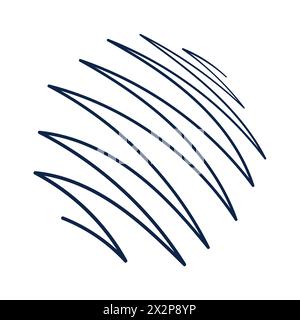 Random Scribble. Random Scribbles Drawing Vector. Scribble Doodle Vector. Stock Vector