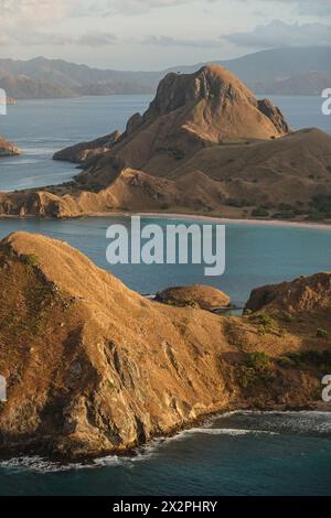 Komodo, Indonesia: Dramatic Landscape Of The Famous Padar Island Near 