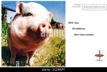 1998 Winston cigarettes ad - 