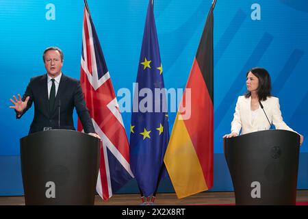 Annalena Baerbock, Federal Foreign Minister, photographed during a ...