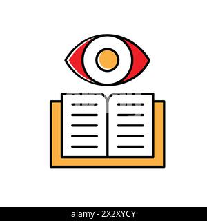 Predictive Modeling Vector Icon Design Stock Vector