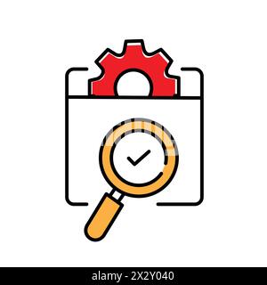 Ensuring Product Quality And Quality Assurance Vector Icon Design Stock ...