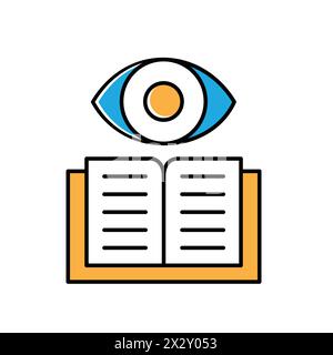 Predictive Modeling Vector Icon Design Stock Vector