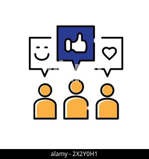Enhancing User Experience User-Centric Vector Icon Design Stock Vector