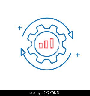 Operational Workflow Optimization concept. Streamlining tasks for ...