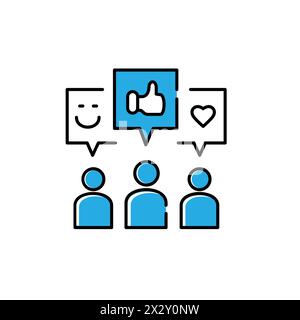 Enhancing User Experience User-Centric Vector Icon Design Stock Vector