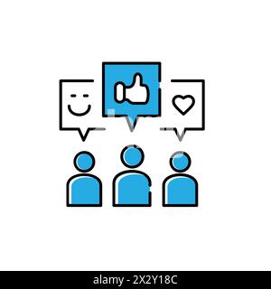 Enhancing User Experience User-Centric Vector Icon Design Stock Vector