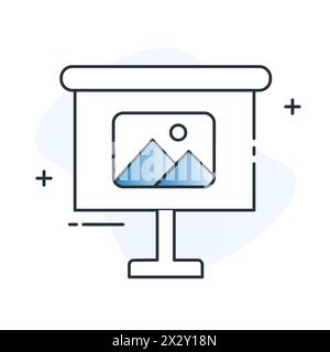Image Enhancement Visual Enhancement Tools Vector Icon Design Stock Vector
