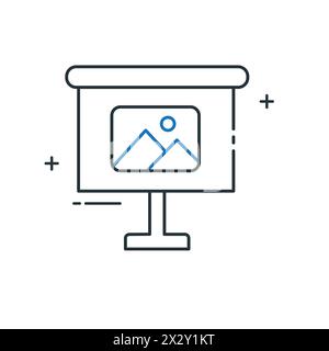 Image Enhancement Visual Enhancement Tools Vector Icon Design Stock Vector