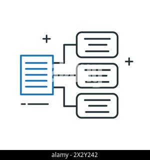 Text Generation AI Text Synthesis Vector Icon Design Stock Vector