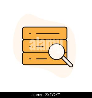 Clarifying System Goals Vector Illustration Icon Design Stock Vector