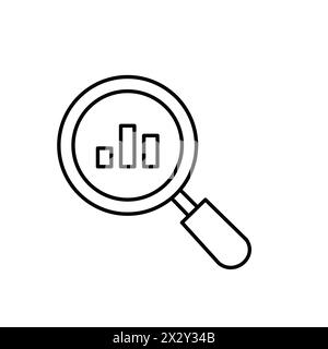 Contextual Analysis Vector Icon Design Stock Vector