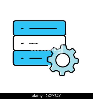 Clarifying System Goals Vector Illustration Icon Design Stock Vector