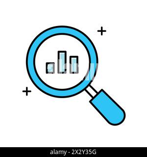 Analyzing Context Vector Icon Design Stock Vector