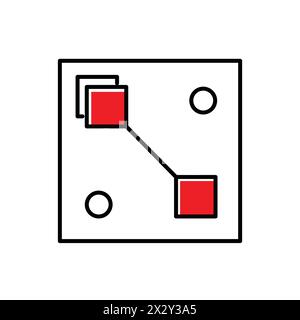 Training Machine Learning Models Vector Icon Design Stock Vector