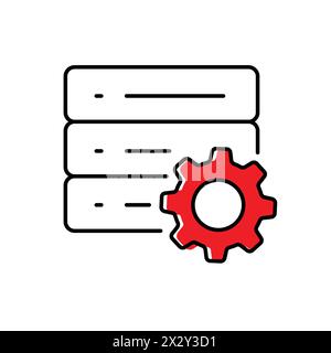 Clarifying System Goals Vector Illustration Icon Design Stock Vector
