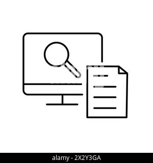 Continuous Monitoring Continuous Improvement Vector Icon Design Stock Vector