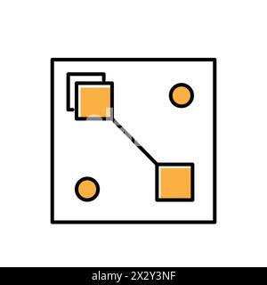 Training Machine Learning Models Vector Icon Design Stock Vector