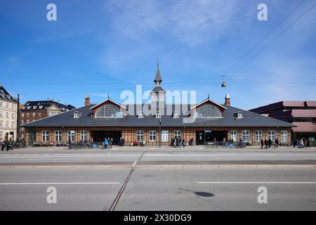 Østerport Station, designed by Heinrich Wenck, 1897; Copenhagen, Denmark Stock Photo