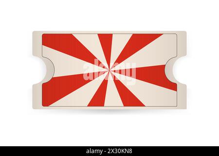 set realistic ticket,voucher coupon retro circus carvanaval, fair   template Stock Vector