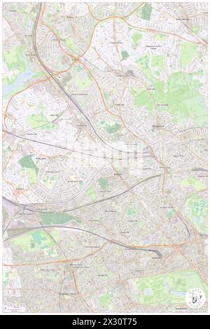 Kilburn Underground Station, Greater London, GB, United Kingdom, England, N 51 32' 48'', S 0 12' 15'', map, Cartascapes Map published in 2024. Explore Cartascapes, a map revealing Earth's diverse landscapes, cultures, and ecosystems. Journey through time and space, discovering the interconnectedness of our planet's past, present, and future. Stock Photo