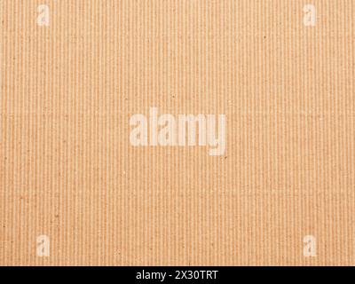 Striped cardboard texture using as header or background, packaging or recycling concept  RECORD DATE NOT STATED Stock Photo