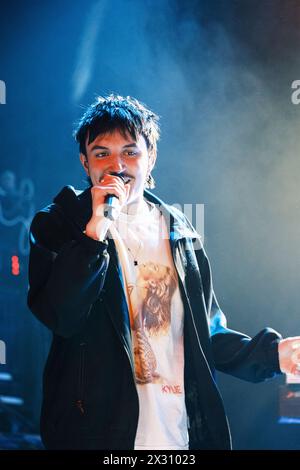 Copenhagen, Denmark. 23rd Apr, 2024. The British singer and songwriter ...