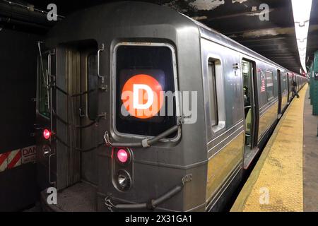 geography / travel, USA, New York, New York City, Subway, ADDITIONAL-RIGHTS-CLEARANCE-INFO-NOT-AVAILABLE Stock Photo