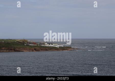 Sauchope Links Holiday Lodge & Caravan Park, Crail Fife Scotland  April 2024 Stock Photo