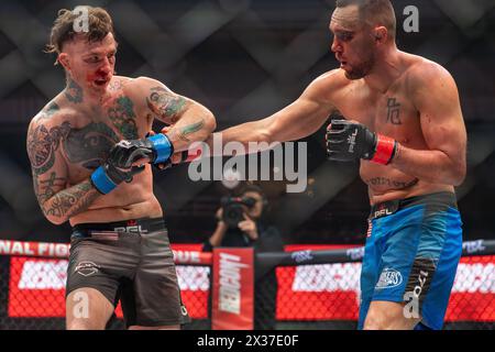 PFL MMA Fighters Stock Photo - Alamy