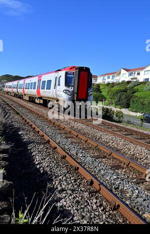 Around the UK - Conwy Valley Line, North Wales Stock Photo