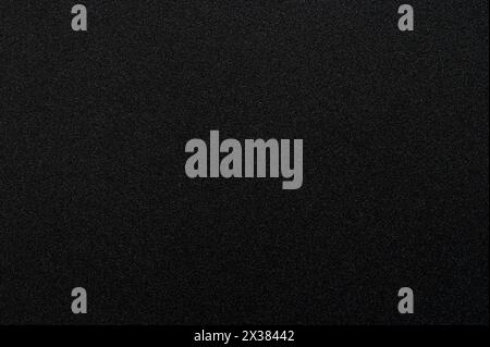 Pattern texture of black metal surface macro close up view Stock Photo